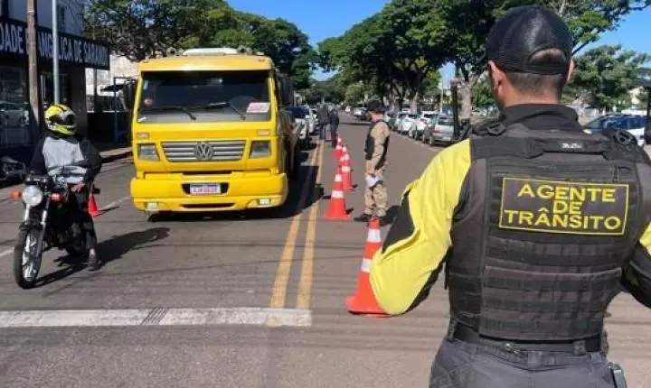Maio Amarelo 2026 em Sarandi realiza primeira blitz educativa para reforçar conscientização no trânsito