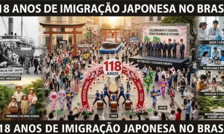 Maringá celebra 118 anos da imigração japonesa com semana cultural