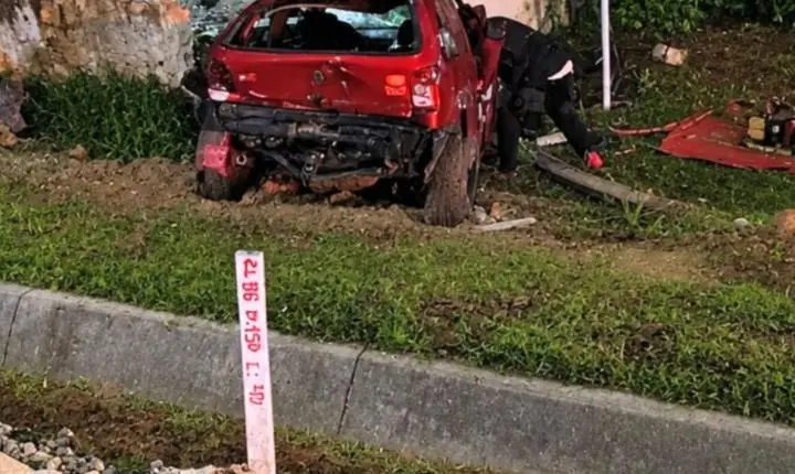 Motorista morre em grave acidente na BR-277 após colisão em alta velocidade em Curitiba