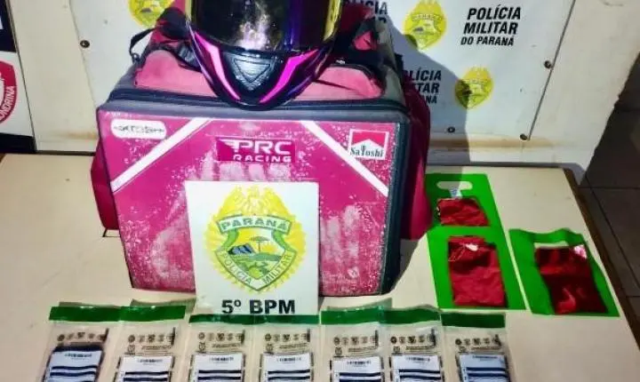 Mulher é presa em flagrante por tráfico de drogas em Londrina com apoio de cão farejador
