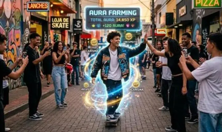 O Que é 'Farmar Aura'? A Gíria da Geração Z e Alfa que Está Redefinindo o Status Social na Internet