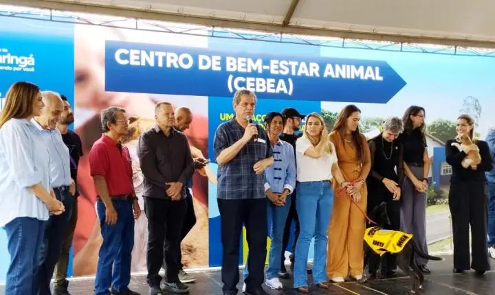 Prefeitura de maringá entrega primeira etapa do centro de bem-estar animal