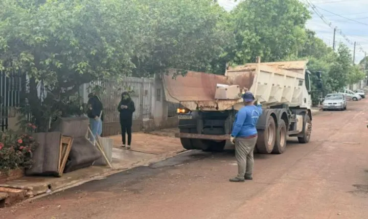 Prefeitura de Sarandi mobiliza equipes contra alagamentos no Jardim Novo Independência