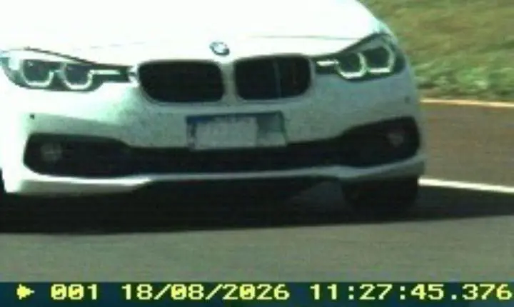 PRF flagra BMW a mais de 200 km/h na BR-163 em quatro pontes Paraná