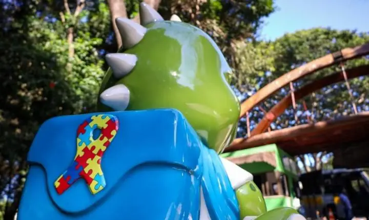 ‘Silêncio Jurássico’ promoveu experiência inclusiva no Parque do Ingá