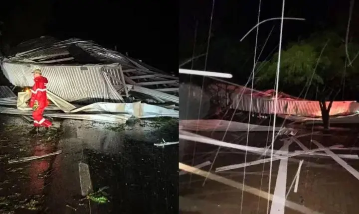 Temporal de 100 km/h no Paraná: Tragédia deixa um morto, rodovia bloqueada e centenas de desalojados