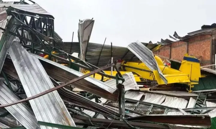 Temporal de 100 km/h no Paraná: Tragédia deixa um morto, rodovia bloqueada e centenas de desalojados
