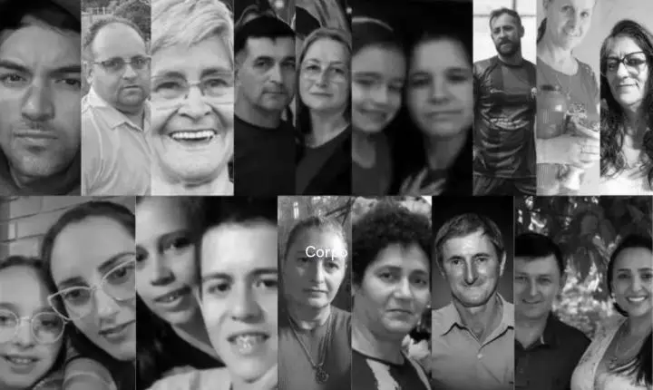 TRAGÉDIA NA BR-373: Confirmada a identidade das 23 vítimas fatais, Imbituva prepara velório coletivo