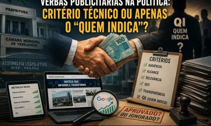 Verbas Publicitárias na Política: Critério Técnico ou Apenas o “Quem Indica”?