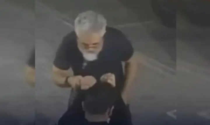 VÍDEO: Militar da Marinha é flagrado espancando filho cadeirante a socos em condomínio